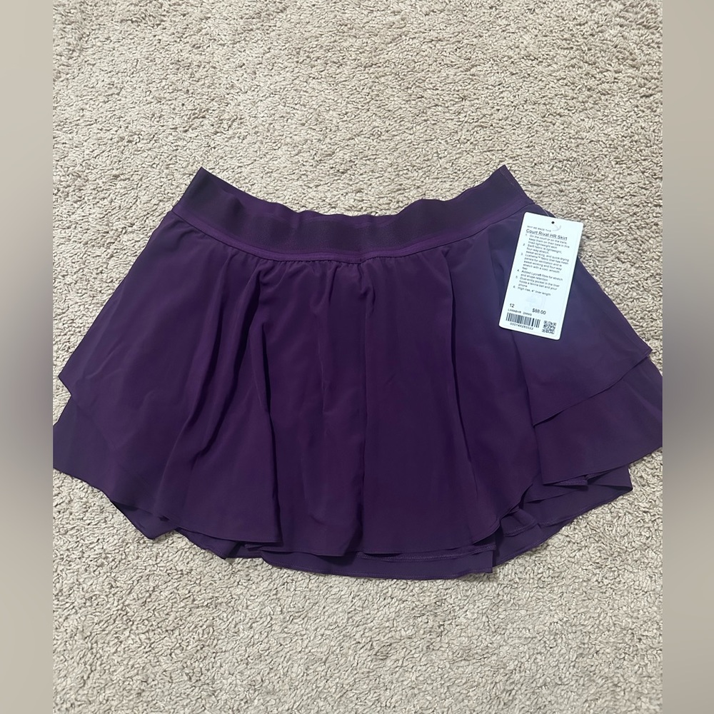 Lululemon high rise skirt